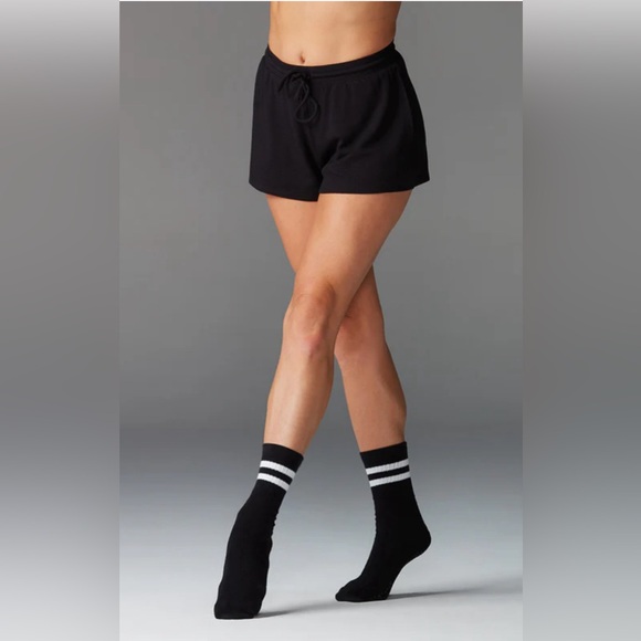 tavi Pants - TAVI LOUNGE WAFFLE SHORTS BLACK NWT